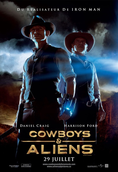 Affiche du film Cowboys et Aliens
