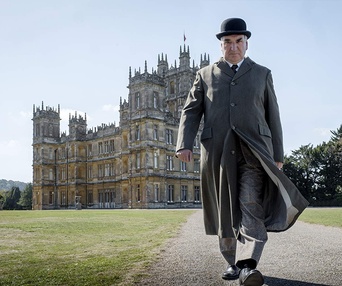 Une scène du film Downton Abbey