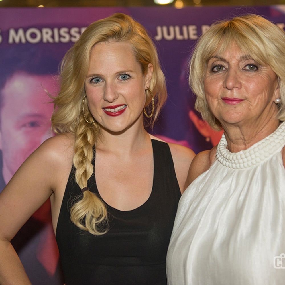 Sur le tapis rouge du film Le mirage