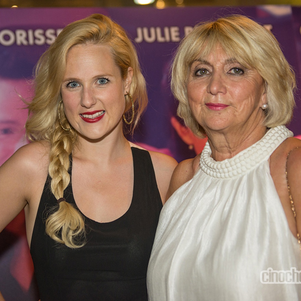Sur le tapis rouge du film Le mirage
