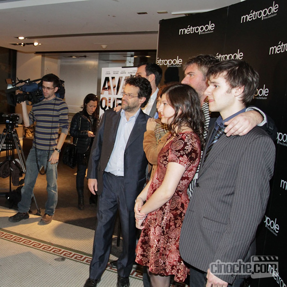 Sur le tapis rouge de Avant que mon coeur bascule
