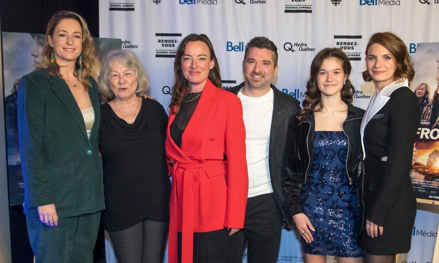 Tapis rouge pour Frontières de Guy Édoin