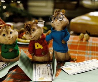 Une scène de Alvin et les Chipmunks