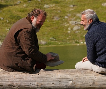Une scène du film Les choses simples