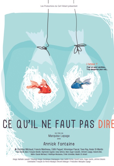 Affiche du film Ce qu'il ne faut pas dire