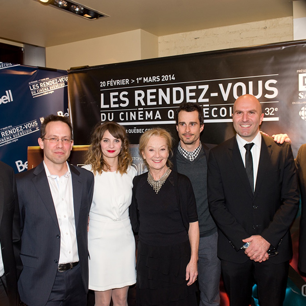 Sur le tapis rouge du film L'ange gardien