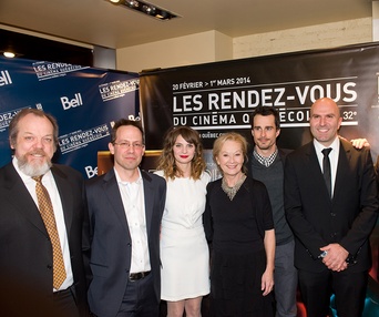 Sur le tapis rouge du film L'ange gardien