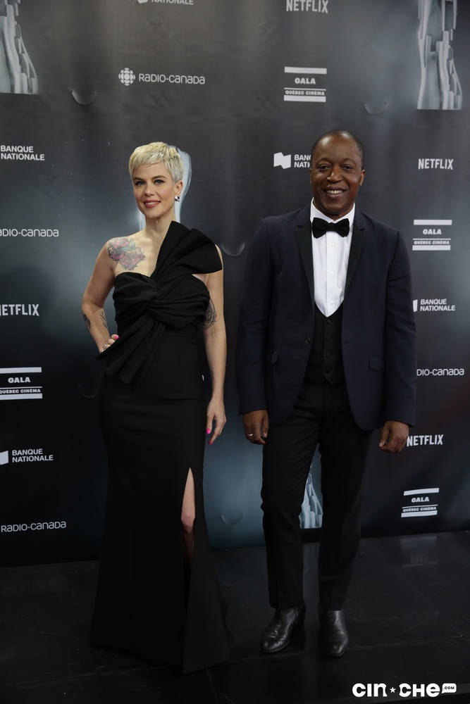 Sur le tapis rouge du Gala Québec Cinéma 2019