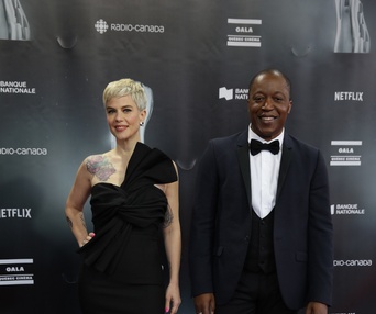 Sur le tapis rouge du Gala Québec Cinéma 2019