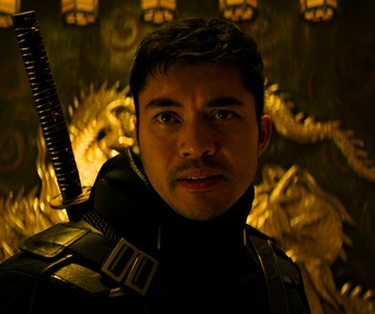 Une scène du film Snake Eyes: G.I. Joe Origins