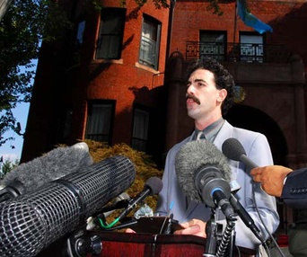 Scène du film Borat