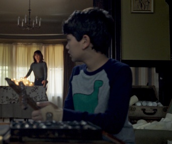 Une scène du film The Curse of La Llorona