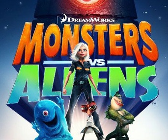 Scène du film Monsters vs. Aliens