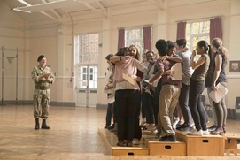 Une scène du film Military Wives