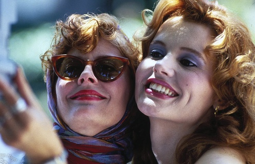 Une scène du film Thelma & Louise