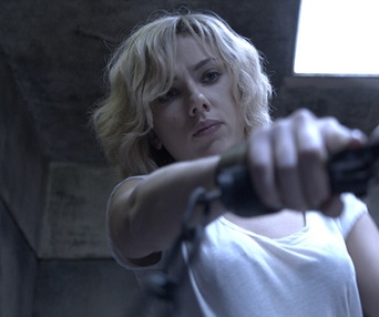 Une scène du film Lucy
