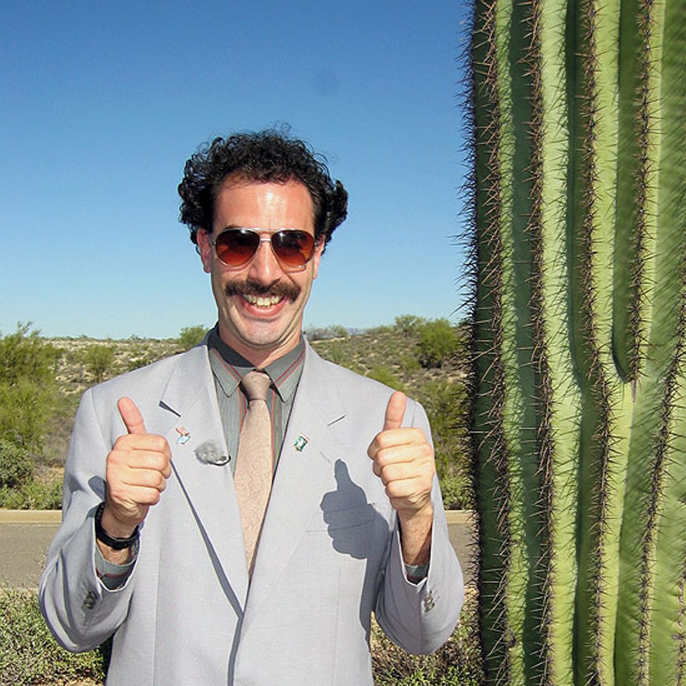 Scène du film Borat