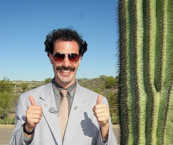 Scène du film Borat
