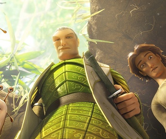Une scène du film Epic
