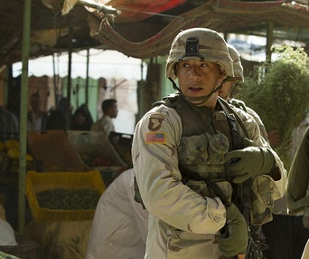 Une scène du film Billy Lynn's Long Halftime Walk