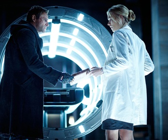 Une scène du film I, Frankenstein