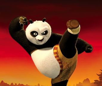 Scène du film Kung Fu Panda