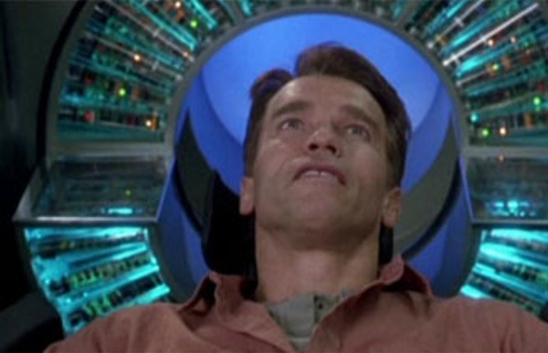 Arnold Schwarzenegger dans le film Total Recall