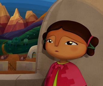 Une scène du film Pachamama : le trésor sacré