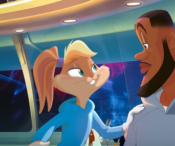 Une scène du film Space Jam: A New Legacy