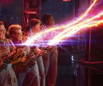 Une scène du film Ghostbusters