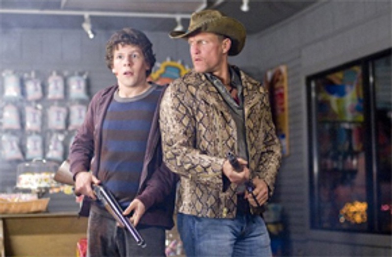 Jesse Eisenberg et Woody Harrelson dans Zombieland