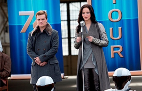 Une scène du film The Hunger Games:Catching Fire
