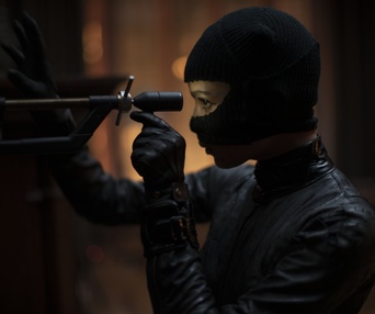 Une scène du film The Batman