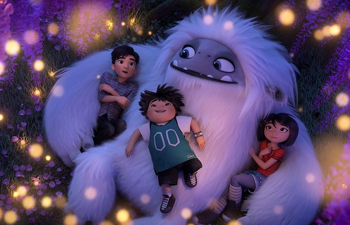 Une scène du film Abominable