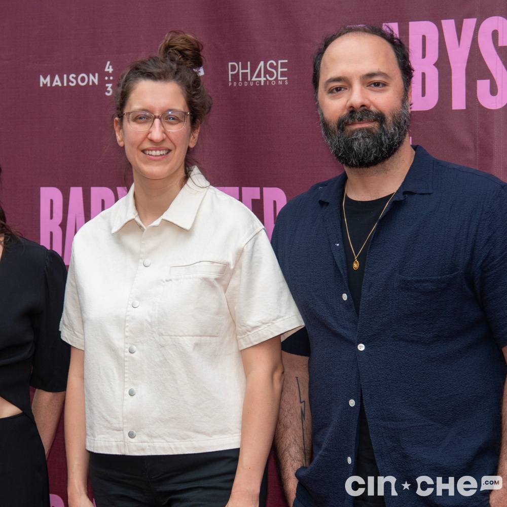 Sur le tapis rouge du film Babysitter