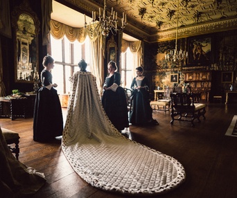 Une scène du film The Favourite