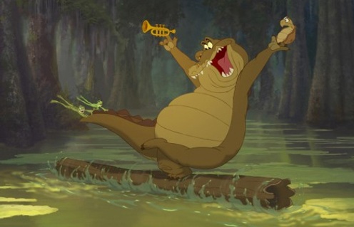 Une scène de The Princess and the Frog