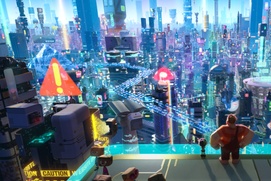 Une scène du film Ralph Breaks the Internet