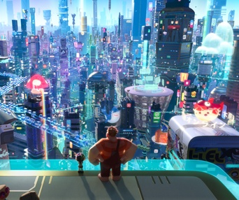 Une scène du film Ralph Breaks the Internet