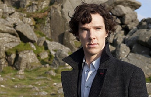 Benedict Cumberbatch dans Sherlock