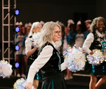 Une scène du film Poms