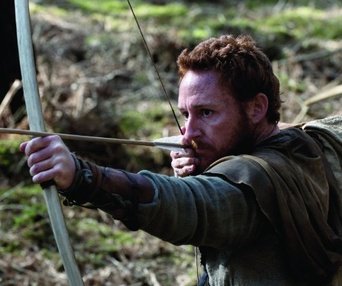 Une scène du film Robin Hood