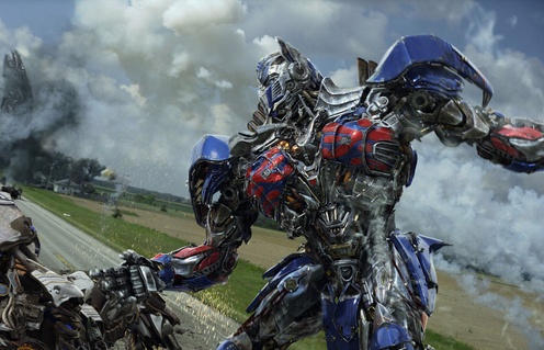 Une scène du film Transformers: Age of Extinction
