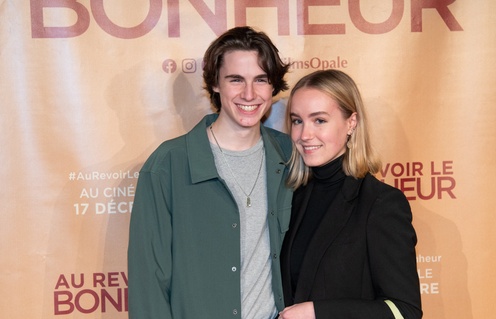 Tapis rouge du film Au revoir le bonheur