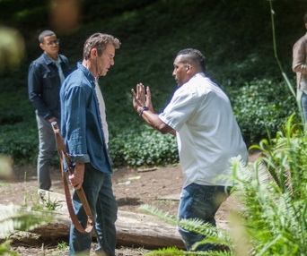 Une scène du film The Intruder