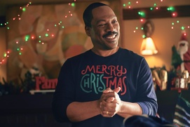 Une scène du film Candy Cane Lane