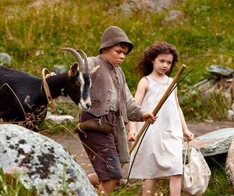 Une scène du film Heidi