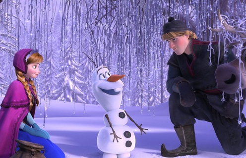 Une scène du film Frozen
