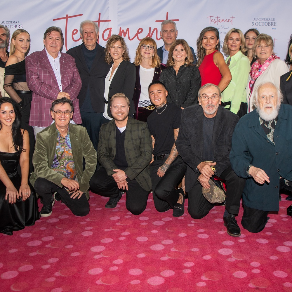 Tapis rouge du film Testament