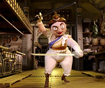 Une scène du film The Pirates! Band of Misfits